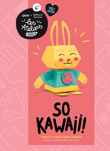 So kawaï !. 3 Paper Toys d'animaux kawaii à fabriquer