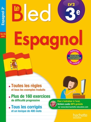 Espagnol LV2 3e Le Bled. Edition 2016