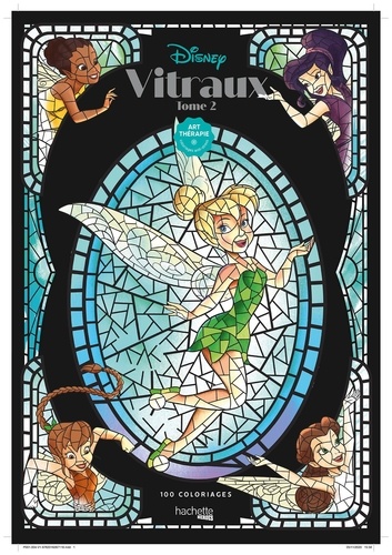 Disney Vitraux. 100 coloriages. Tome 2