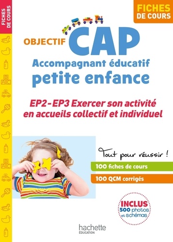 CAP Accompagnant éducatif petite enfance. EP2 - EP3 Exercer son activité en accueils collectif et individuel - Fiches de cours
