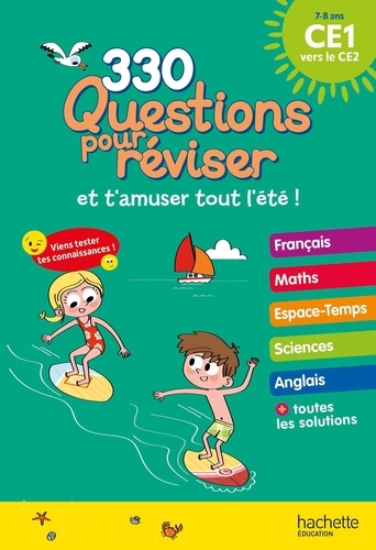 Cahier de vacances Questions pour réviser. Du CE1 au CE2, Edition 2024