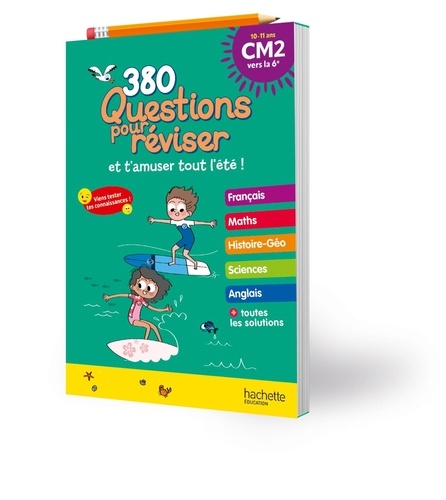 Cahier de vacances Questions pour réviser. Du CM2 à la 6e, Edition 2024