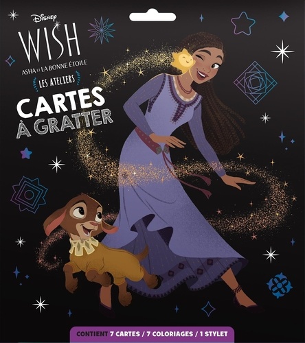 Cartes à gratter Wish, Asha et la bonne étoile