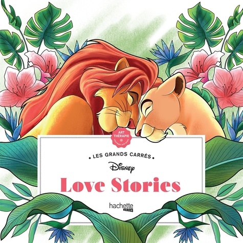 Les grand carrés Love stories. 45 coloriages anti-stress