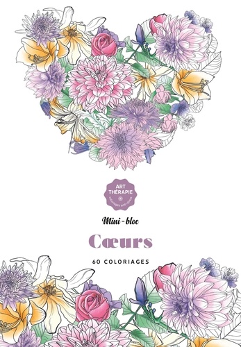 Coeurs. 60 coloriages anti-stress