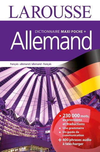 Dictionnaire Larousse Allemand. Edition bilingue français-allemand