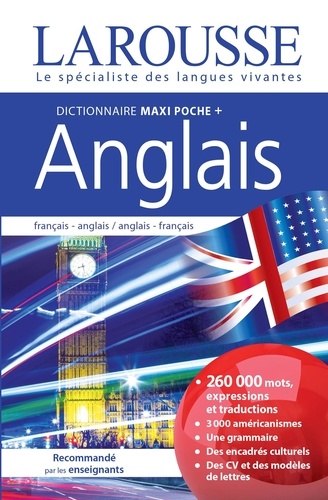 Dictionnaire maxipoche plus Larousse. Français-anglais ; Anglais-français. Avec 1 carte d'activation du dictionnaire pour tablette, Edition bilingue français-anglais