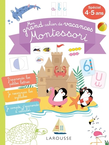 Mon grand cahier de vacances Montessori