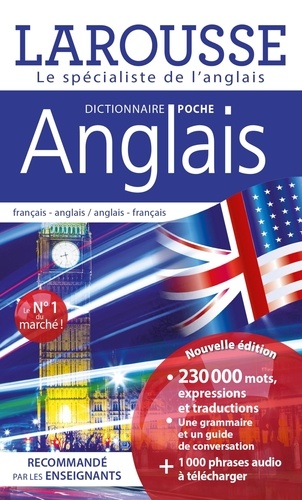 Dictionnaire Larousse poche Anglais. Français-anglais/anglais-français, Edition bilingue français-anglais