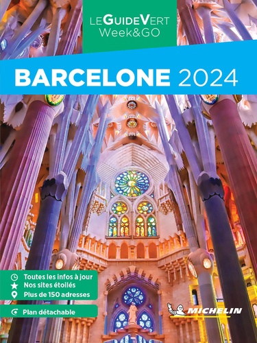 Barcelone. Edition 2024. Avec 1 Plan détachable