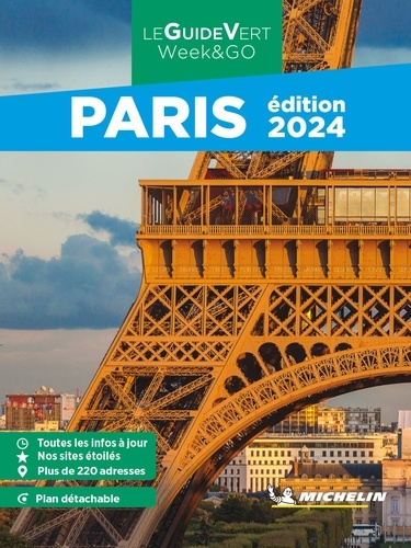 Paris. Edition 2024. Avec 1 Plan détachable
