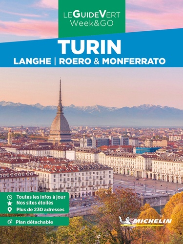 Turin. Langue, Roero & Monferrato, Edition 2023, avec 1 Plan détachable