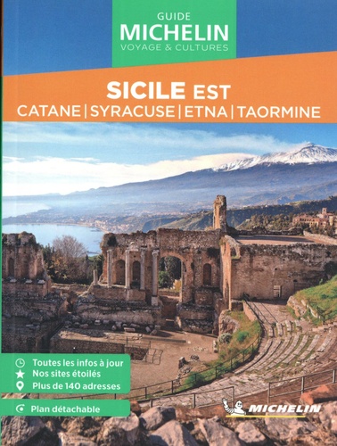 Sicile est. Catane, Syracuse, Etna, Taormine, Edition 2024, avec 1 Plan détachable