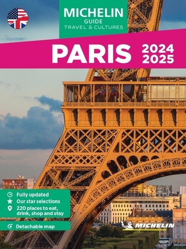 Paris. Edition 2024-2025. Edition en anglais. Avec 1 Plan détachable