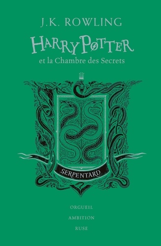 Harry Potter Tome 2 : Harry Potter et la chambre des secrets (Serpentard). Edition collector