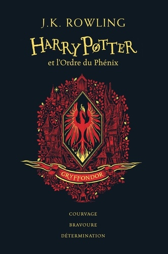Harry Potter Tome 5 : Harry Potter et l'Ordre du Phénix (Gryffondor). Edition collector
