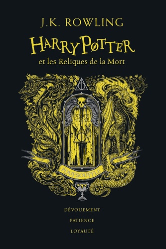 Harry Potter Tome 7 : Harry Potter et les reliques de la mort (Poufsouffle). Edition collector