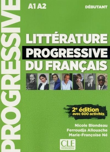 Littérature progressive du français A1 A2 débutant. Avec 600 activités, 2e édition, avec 1 CD audio MP3