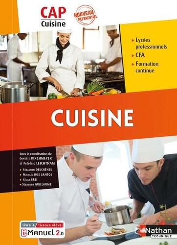 CAP Cuisine. livre + licence élève, Edition 2021