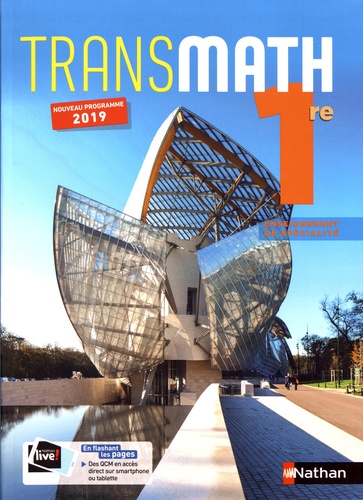 Transmath 1re. Edition 2019