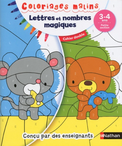 Lettres et nombres magiques. 3-4ans Petite section