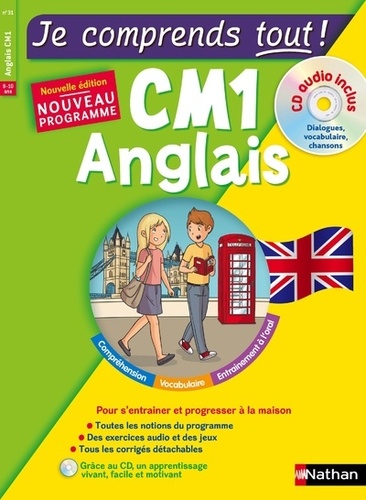 Anglais CM1. Avec 1 CD audio