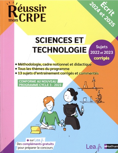 Sciences et technologie. Ecrit 2024 et 2025, Edition 2024-2025