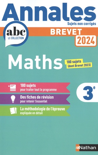 Maths 3e. Edition 2024