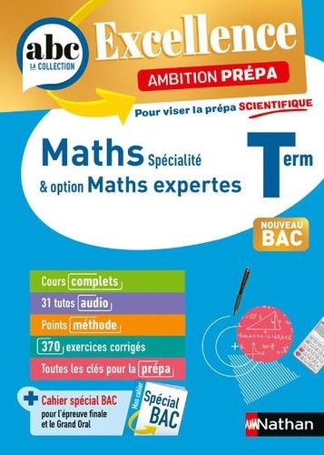 Maths, Maths expertes Tle. Edition 2024