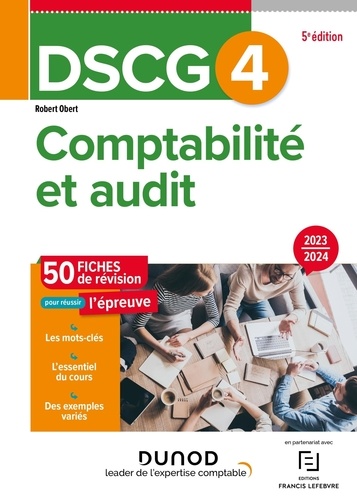 Comptabilité et audit DSCG 4. Fiches de révision, Edition 2024