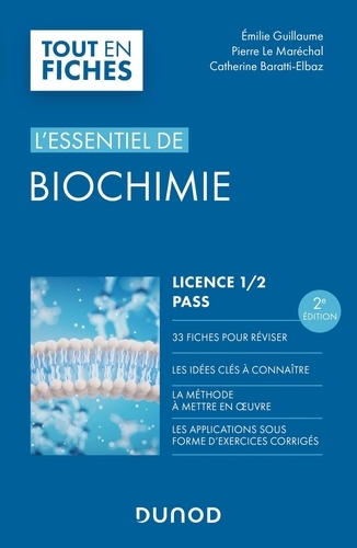 L'essentiel de biochimie. 2e édition