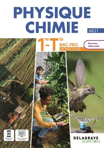 Physique - Chimie 1re, Tle Bac Pro Enseignement Agricole. Pochette élève, Edition 2024