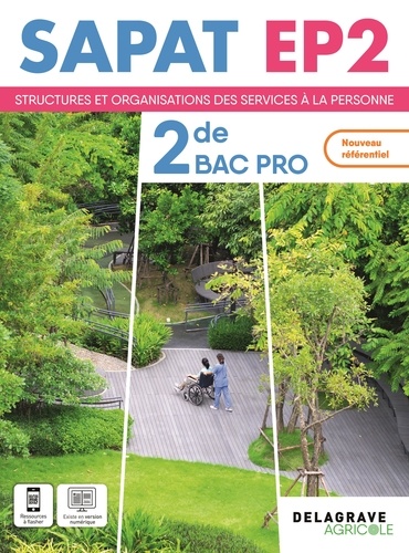 SAPAT - EP2 - 2de Bac Pro SAPAT. Pochette élève, Edition 2024
