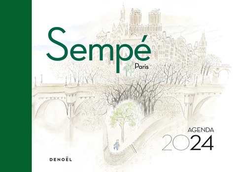 Agenda Sempé : Paris. Edition 2024