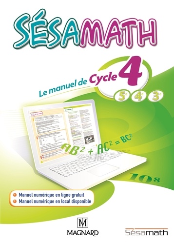 Sésamath cycle 4 . Edition 2016