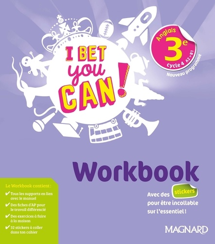 Anglais 3e I Bet You Can ! Workbook, Edition 2020
