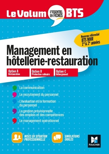 Management en hôtellerie-restauration