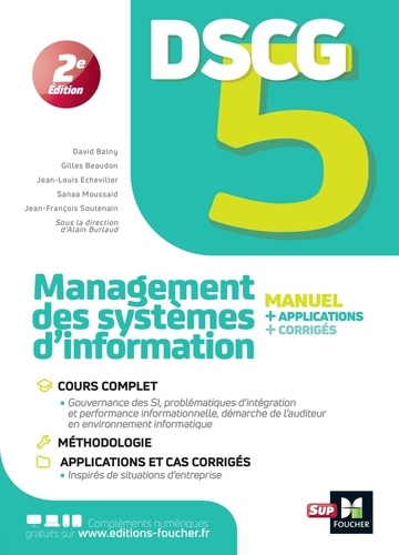 Management des systèmes d'information DSCG 5. Manuel + applications, 2e édition