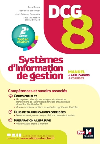 Système d'information de gestion DCG 8. Manuel et applications, 9e édition