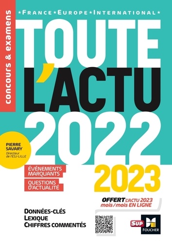 Toute l'actu. France, Europe, International, Edition 2022-2023