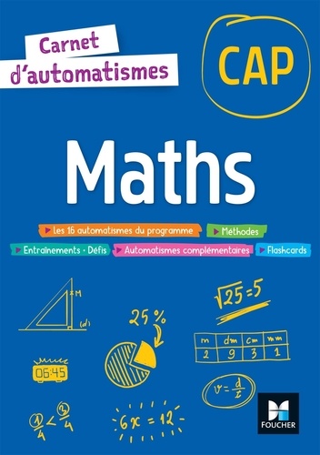 Maths CAP. Edition 2023