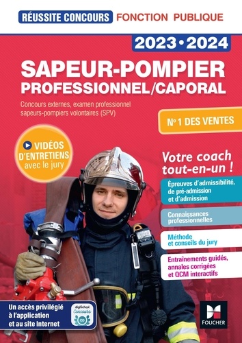 Sapeur-pompier professionnel/Caporal. Edition 2023-2024