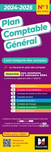 Plan comptable général. Edition 2024-2025