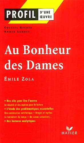 Au Bonheur des Dames de Emile Zola