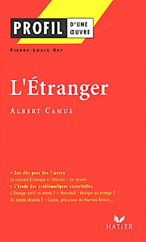 L'Etranger, Albert Camus
