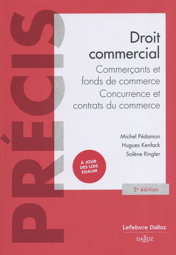 Droit commercial. Commerçants et fonds de commerce, concurrence et contrats du commerce, 5e édition
