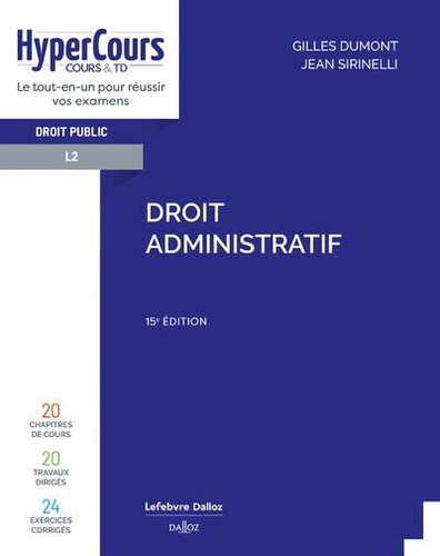 Droit administratif. Edition 2023