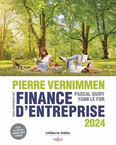 Finance d'entreprise. Edition 2024