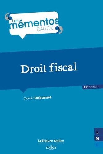 Droit fiscal. 17e édition