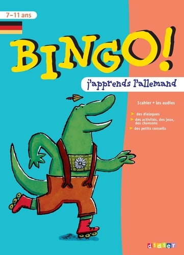 Bingo ! j'apprend l'allemand. 1 cahier + les audios